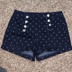 Rue 21 Anchor Shorts